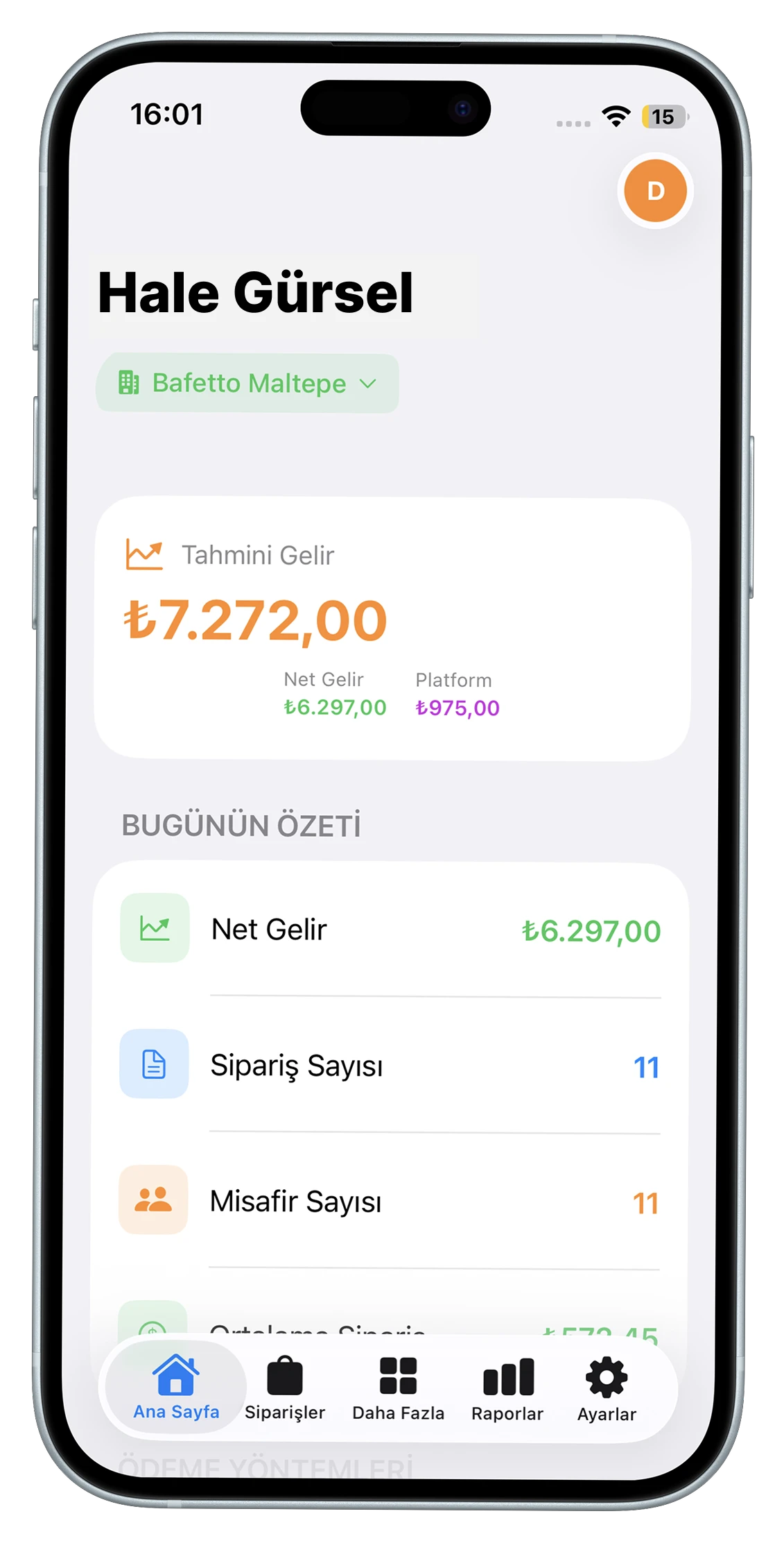 YemiGO Manager — iOS